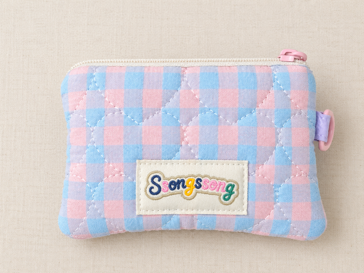 Cotton candy Pocket wallet