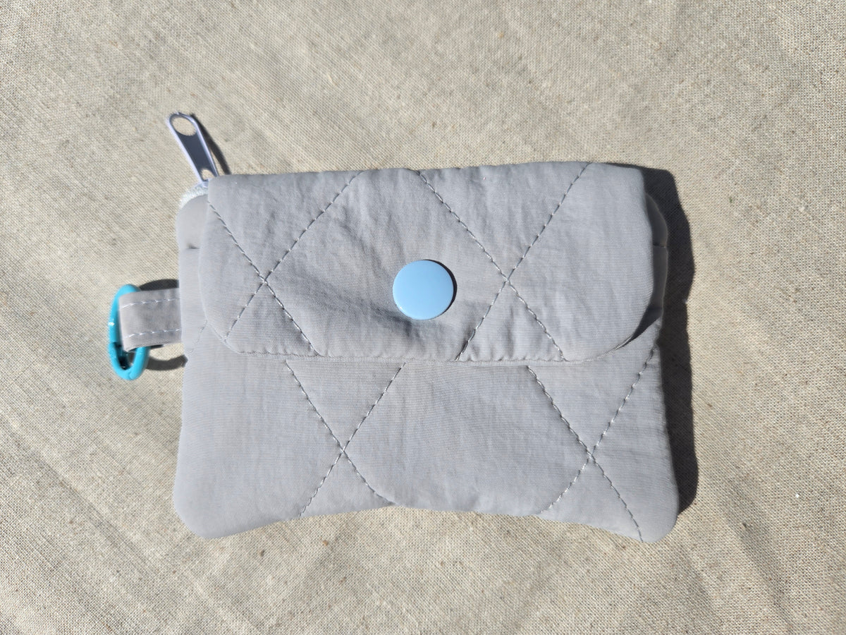 Marshmallow Pocket Wallet - Ash gray