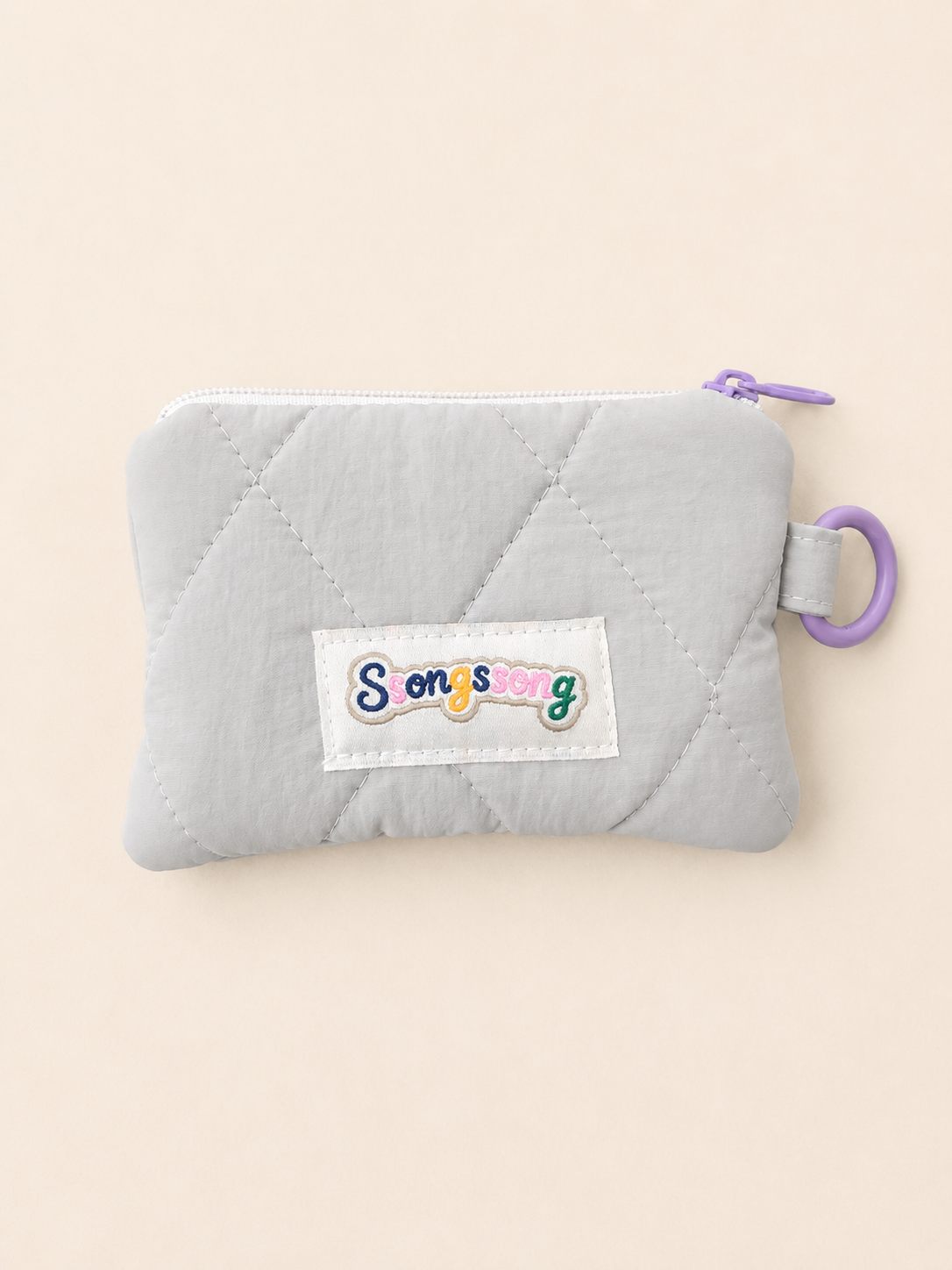 Marshmallow Pocket Wallet - Ash gray