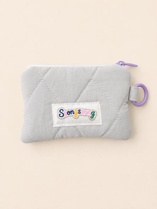 Marshmallow Pocket Wallet - Ash gray