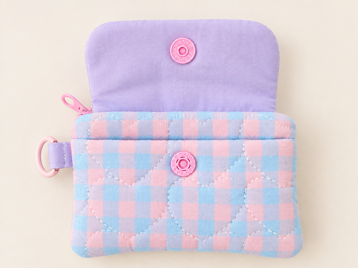 Cotton candy Pocket wallet