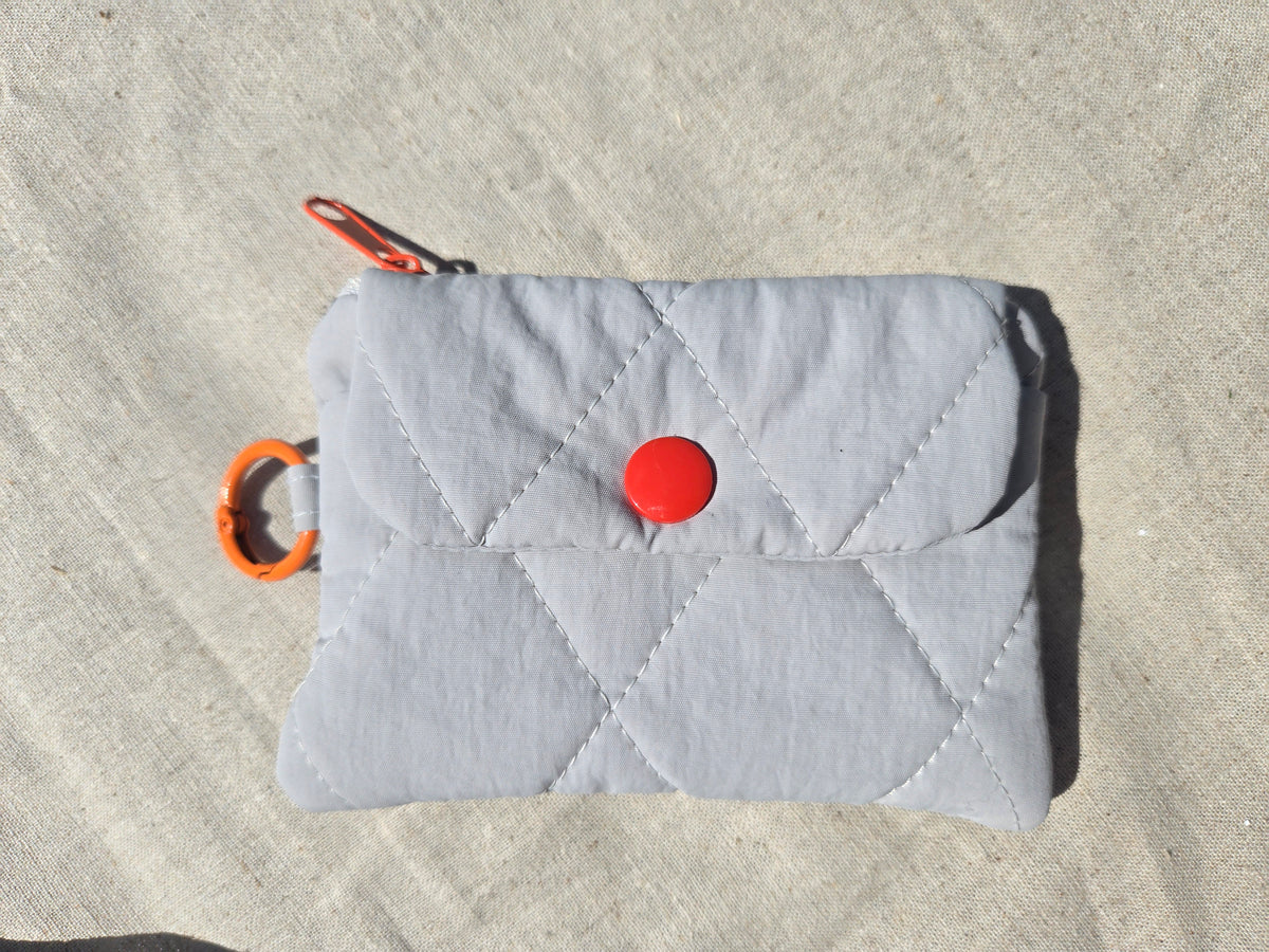 Marshmallow Pocket Wallet - Ash gray