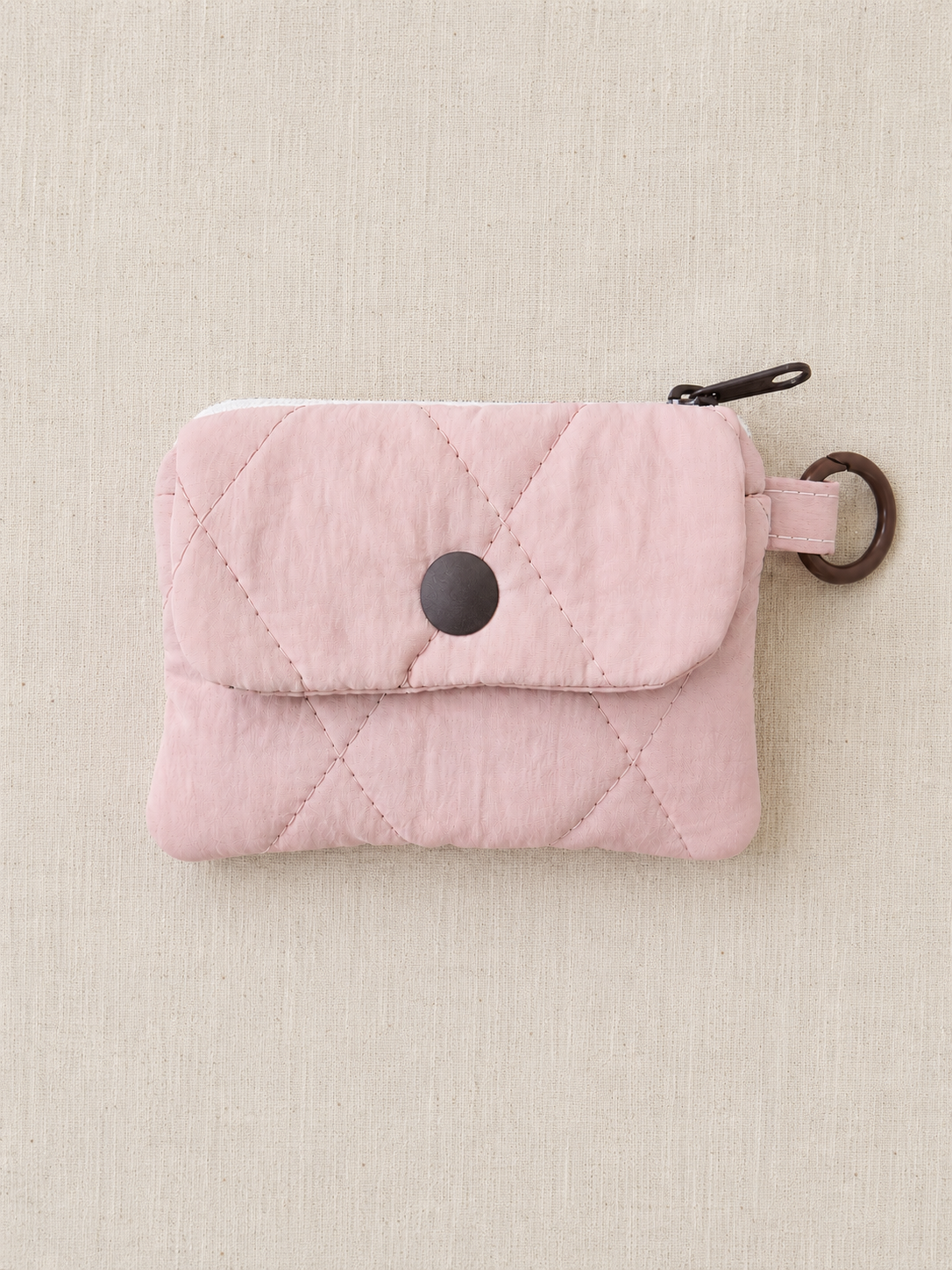 Marshmallow Pocket Wallet- Peach