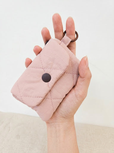 Marshmallow Pocket Wallet- Peach