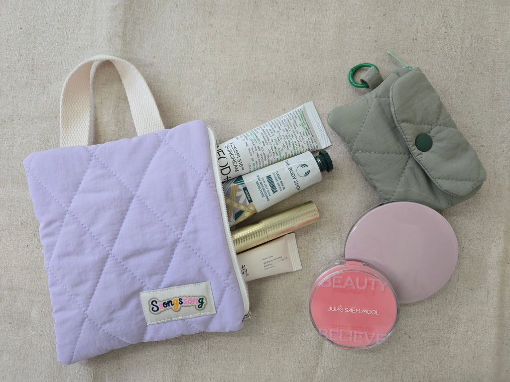 Marshmallow Pouch-Lavender