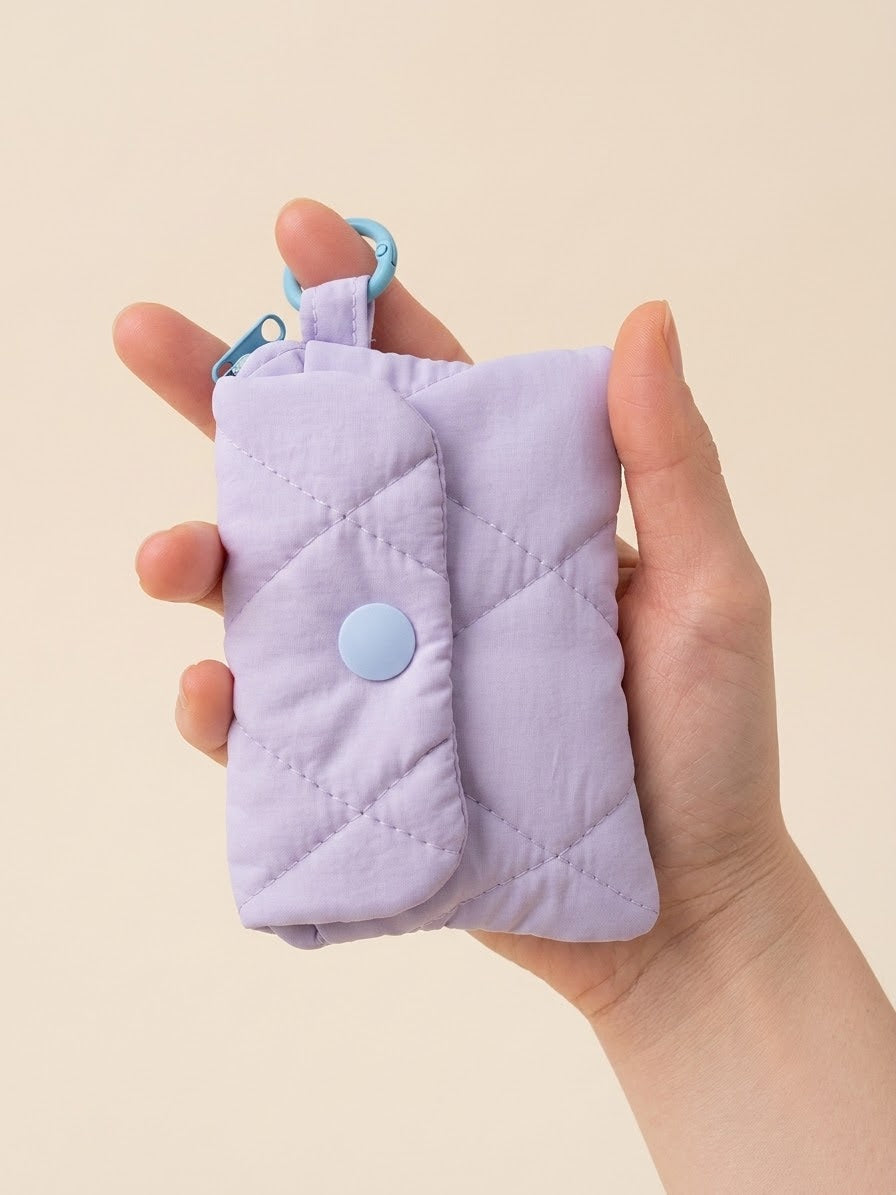 Marshmallow Pocket Wallet - Lavender