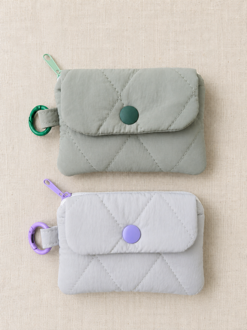Marshmallow Pocket Wallet -Khaki