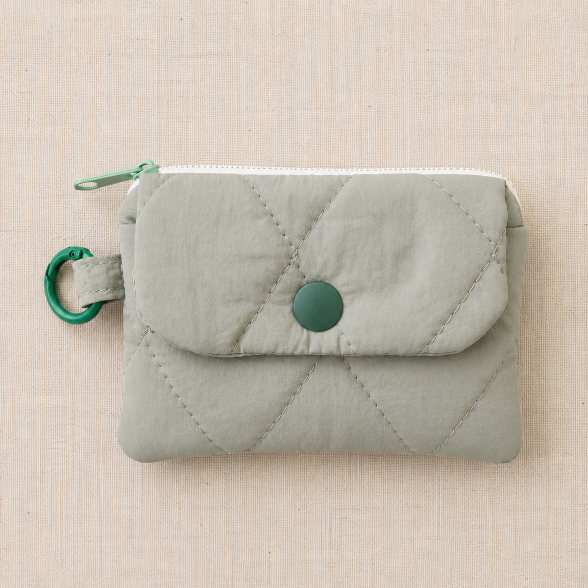 Marshmallow Pocket Wallet -Khaki
